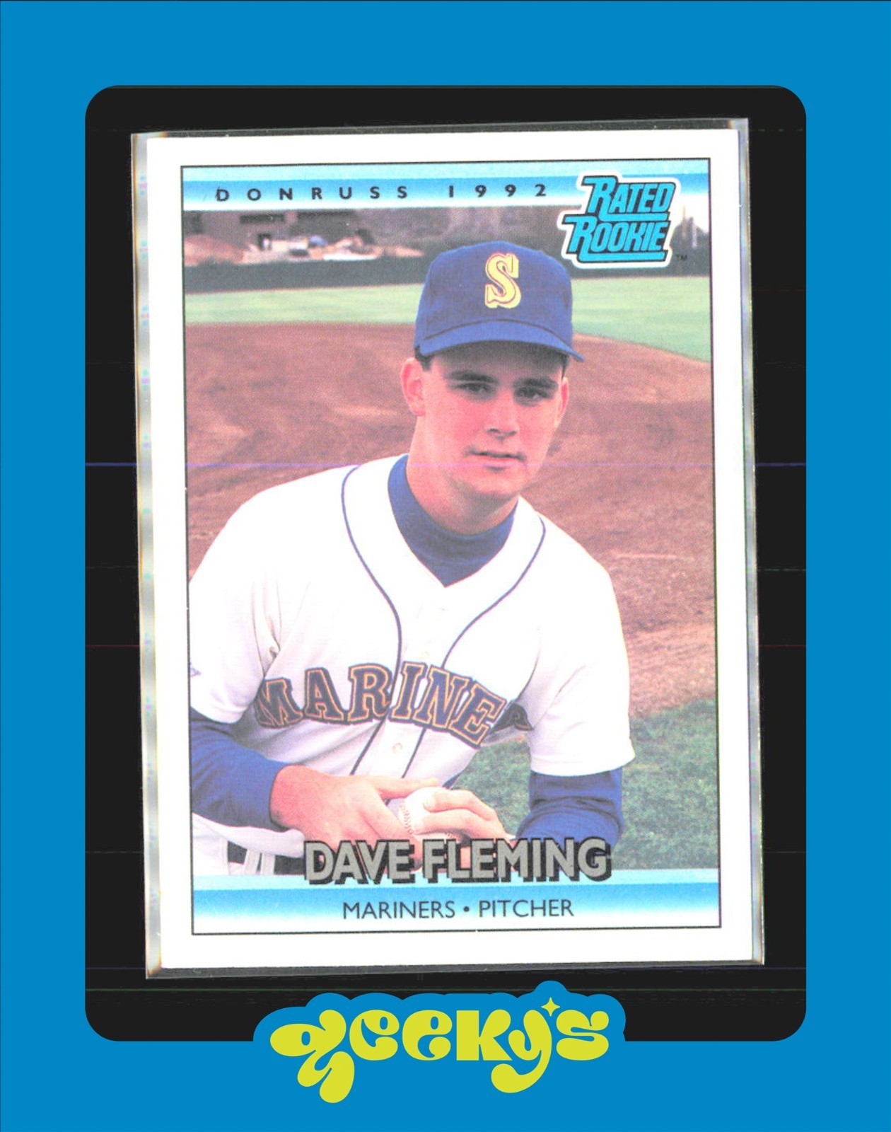 Dave Fleming - 1992 Donruss #404 - Seattle Mariners Rated $2MIN ORDER