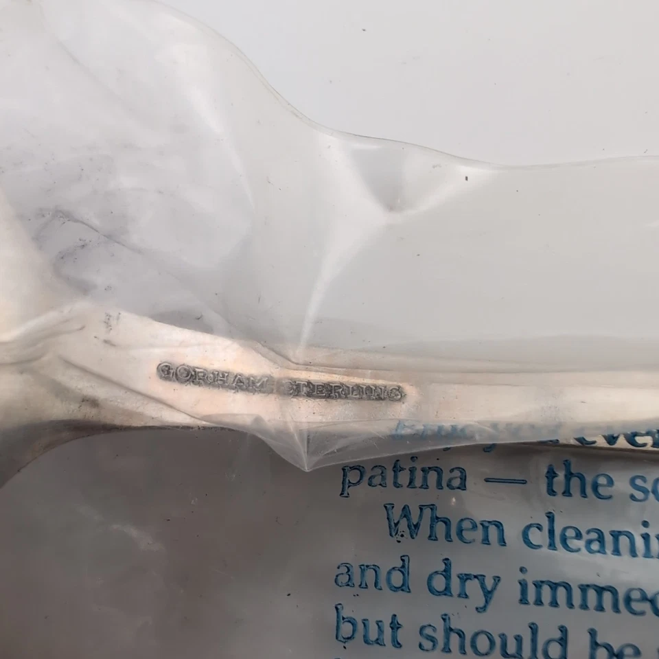 Cuchara para servir Gorham Fairfax de plata de ley - 8 1/2" - Nueva en paquete Foto 3 de 3