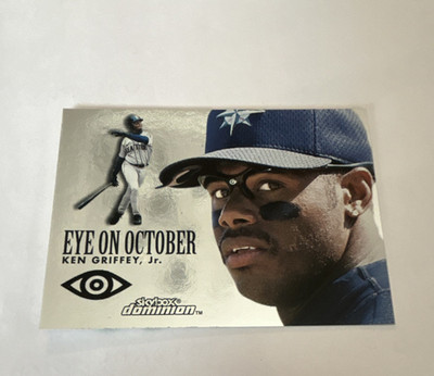 2000 SkyBox Dominion Eye on October 1 EO Ken Griffey Jr Mariners Insert