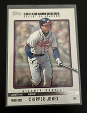 2009 Topps Ticket To Stardom - #161 Chipper Jones
