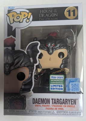 Funko Pop Daemon Targaryen House of the Dragon WonderCon Exclusive #11 New