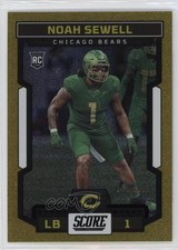 2023 Score Rookies Gold Dots 19/210 Noah Sewell #396 1ex0
