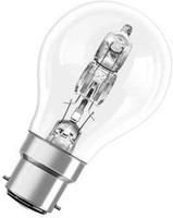 1X Osram Halogen Classic B22D Bayonet 64543 46W = 60W Dimmbar Eek:G (Spektr A-G)