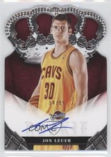 2012-13 Panini Preferred Rookie Crown Royale Signatures 14/99 Jon Leuer Auto c9u