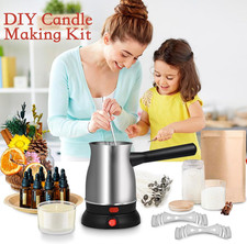 Wax Melter for Candle Making Stainless Steel Electric Candle Wax Melter Double
