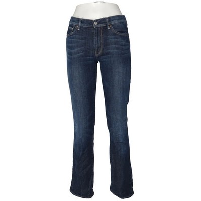 7 for All Mankind, Jeans, Größe: 27, model: high waist straight leg, Blau #Xop