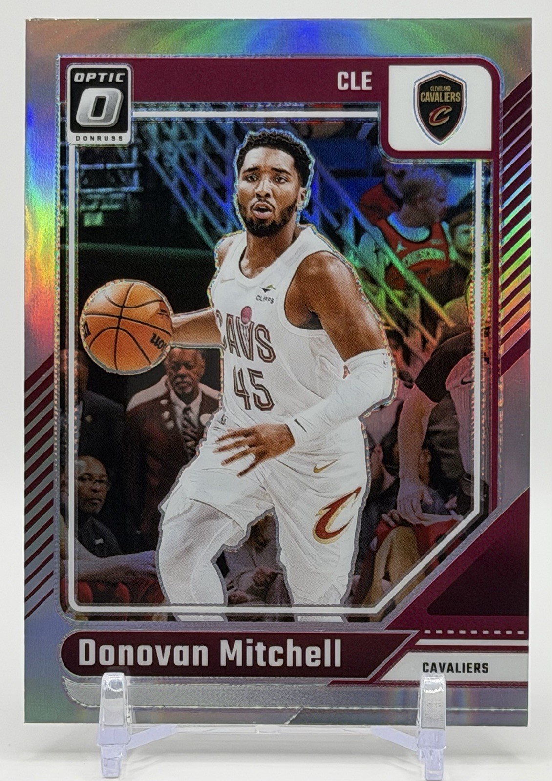 Donovan Mitchell 2024-25 Panini Donruss Optic #91 Holo Prizm