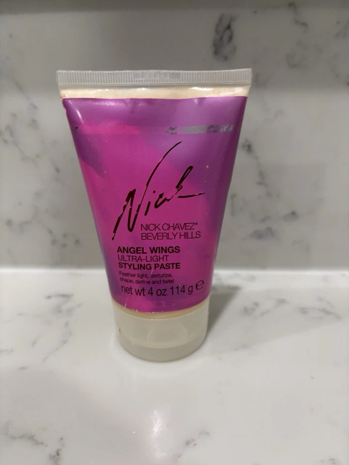 Pasta de peinado ultra ligera NICK CHAVEZ Beverly Hills Angel Wings 4 oz NUEVA SIN CAJA * Foto 3 de 4