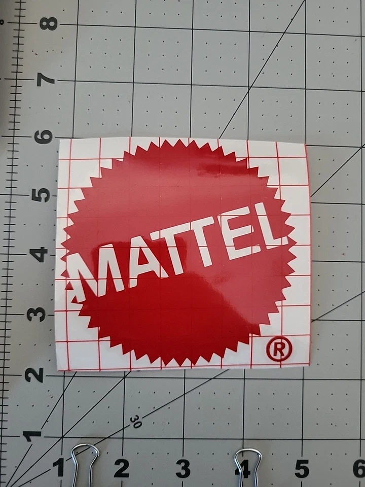 Pegatina de vinilo para coche/pared Barbie MoTU He-Man con logotipo de Mattel Toys de 4 pulgadas Foto 2 de 2