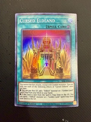 Cursed Eldland SESL-EN028 Super Rare NM 1st Edition