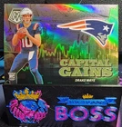 2024 Panini Mosaic - Capital Gains Drake Maye #21 Silver Prizm (RC)