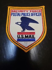 Vintage Federal Postal Police Officer Patch