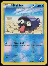 Reverse Holo Shellder (22) 22/122 XY - BREAKpoint Mizue Art Pokemon TCG Card