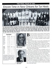 Magazine CLIPPING 1993 NCAA Men's Basketball Champion NC Tar Heels Dean Smith