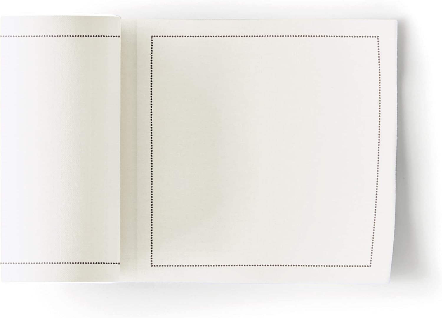 Basics Cotton Cocktail Napkin, 50 per Roll, Cream, 4.3 X 4.3 Inch