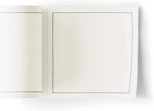 Basics Cotton Cocktail Napkin, 50 per Roll, Cream, 4.3 X 4.3 Inch