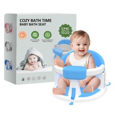 Baby Bath Seat for Babies 6 Months  Up, 360 Protection Bath Seats for Babies...
