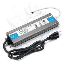 LED Driver 400 Watts Waterproof IP67 Power Supply 85V-265V AC to 12V DC Conve...