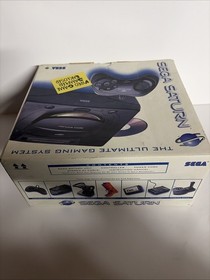 SEGA Saturn Console MK-80000 Complete w/ Box & Manual! TESTED!!!