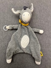 FEHN SCHMUSETUCH KUSCHELTUCH SCHNUFFELTUCH ESEL grau schlafend Natur