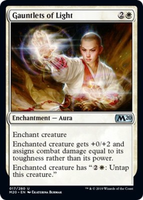 x4 Gauntlets of Light U MTG Core Set 2020 M/NM, English