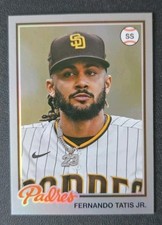 2022 Topps Archives #120 1978 Design FERNANDO TATIS  Jr Padres Silver #/99 SP