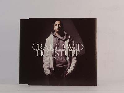 CRAIG DAVID HOT STUFF (J18) 1 Track CD Single including Picture Sleeve WB