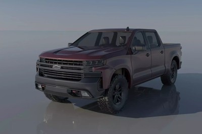 3D Printed 2022 Chevrolet Silverado 1500 Model Kit 1/25 Scale