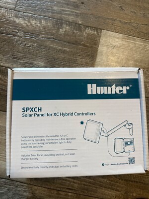 Hunter  SPXCH solar panel for XC Hybrid Irrigation controller.  NWOB