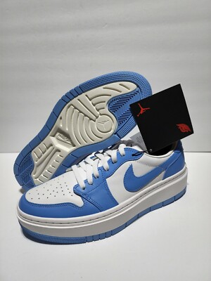 New Nike Jordan 1 Elevate Low SE UNC University Blue DQ3698-141  Women's 10.5 
