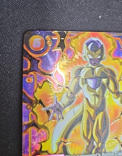 Golden Frieza SCR* FB02-140 Secret Rare Alt Art DBS Fusion World - Blazing Aura - Picture 2 of 6