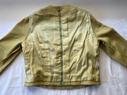 Traje de Costura Mainbocher De Colección Años 60 MCM 3 piezas Chaqueta Top Falda Set Lana de Seda 8 10 - Imagen 18 de 24