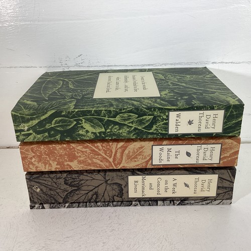 Henry David Thoreau Quality Paperback Book Club 4 Volume Box Set Like New - Picture 5 of 19