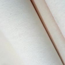 NATURAL UNPRIMED COTTON CANVAS DUCK FABRIC 10 oz