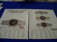 1992 CITIZEN PROMASTER WATCH "THE FIRST WATCH.."..2-PAGE SALES AD (429NN)