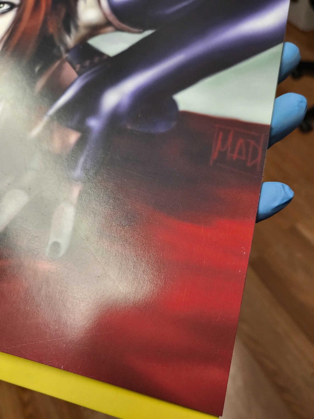 Bloodrayne Red Blood Run #2 2007 Digital Webbing Incentive Variant VF