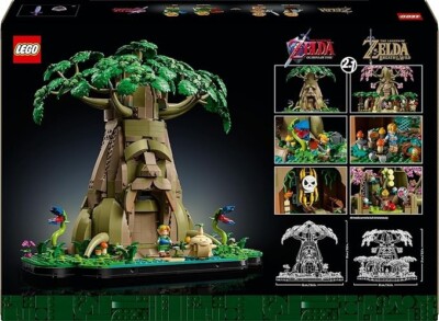 Lego 77092 Legend Of Zelda Great Deku Tree 2-in-1 Nintendo Build