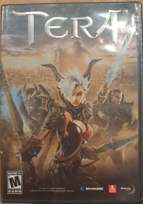 Tera PC Video Game Online MMO Enmasse Atari Terra 3 Discs CIB TRUE