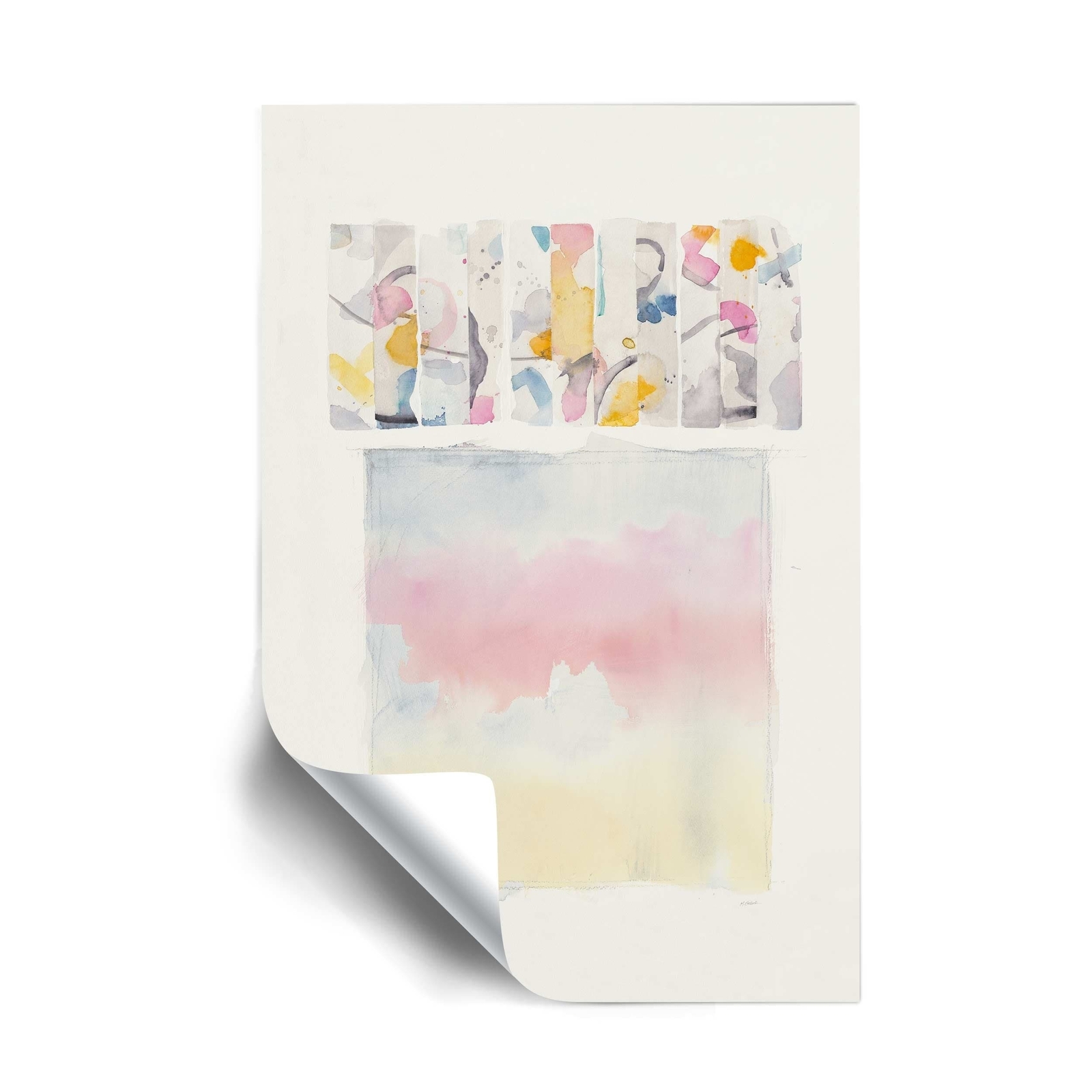 ArtWall Day Dream Watercolor v2 Removable Wall Art Mural
