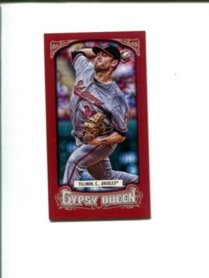 2014 Topps Gypsy Queen Mini Red #279 Chris Tillman #/99  