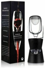 Red Wine Aerator Filter Magic Decanter Sediment Filter Storage Bag & Stand