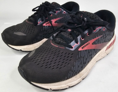 Brooks Addiction GTS 15 Black Road Running Shoes Women's Size 9 EE Extra Wide