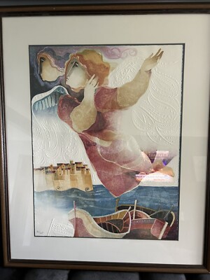 ALVAR SUÑOL Mythologique: Daedalus And Icarus 1984 W/embossing 20/125 RARE