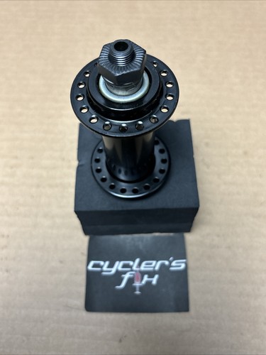 New 36h Black Steel Front QR Bike Bicycle Replacement Hub Mtb Fit:Schwinn Hybrid - Picture 7 of 15