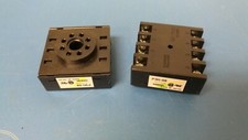 2 PCS - OMRON P3G-08 8 PIN SCREW TERMINAL RELAY SOCKET 6A 250VAC 