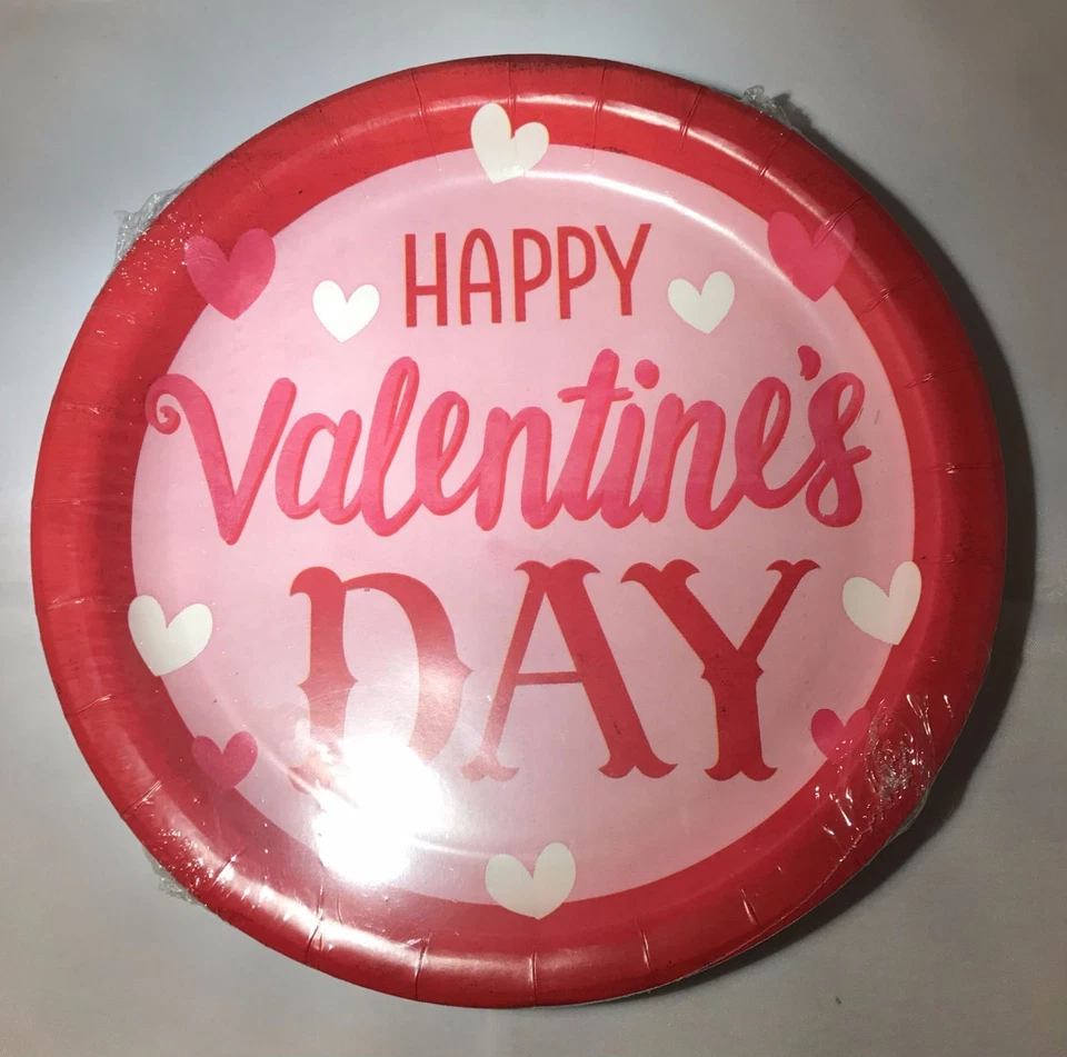 Decoraciones de fiesta feliz día de San Valentín para 12 personas  Foto 3 de 4