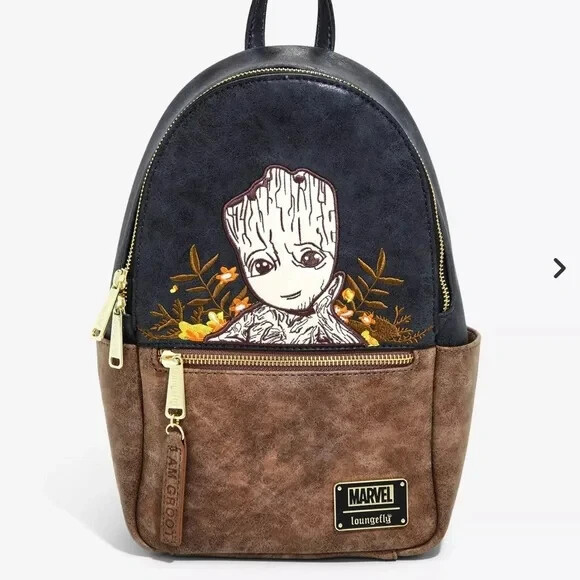 Loungefly Marvel Guardians of the Galaxy Groot Floral Mini 
