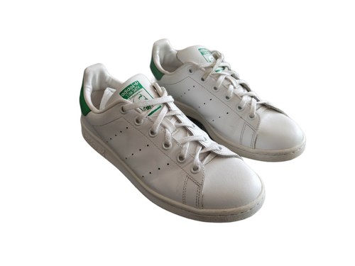 Adidas Mens Stan Smith tennis shoes size Mens 6.5 Womens 7.5 White/Green - 第 2/8 張圖片