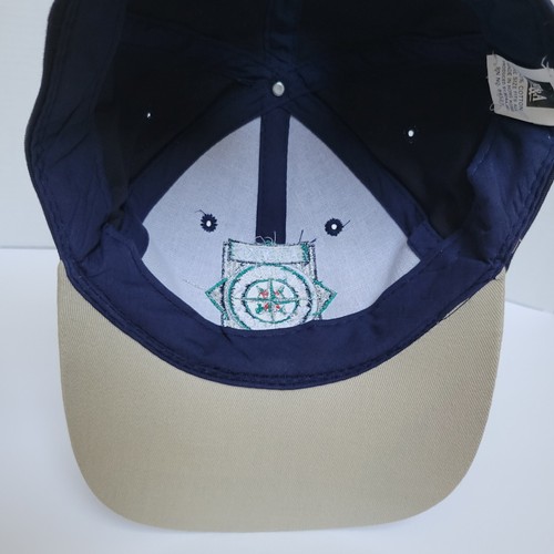 ~ Seattle Mariners ~ 1997 AL West Champions Snapback Hat ~ Blue ~ Adjustable Sz - Picture 9 of 10