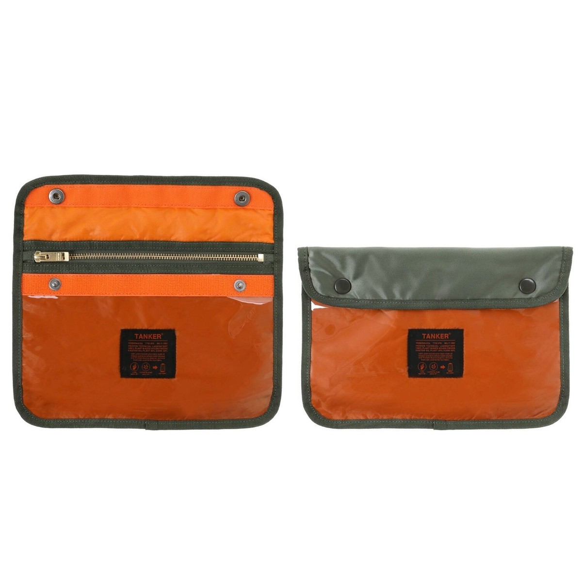 PORTER TANKER／3WAY DOCUMENT BAG PORTER TANKER 3WAY DOCUMENT BAG W zip 622-26107 IRON BLUE